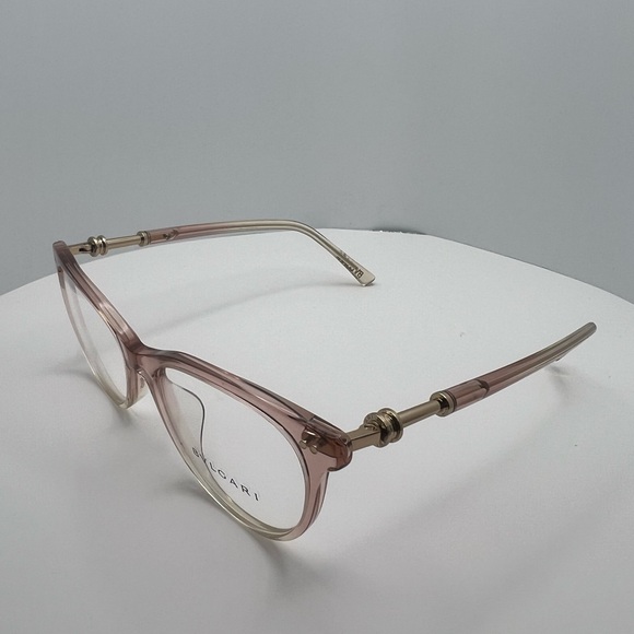 Bulgari Pink and Gold Women's Glasses